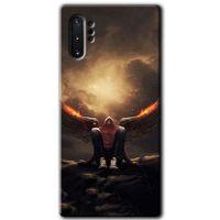 Potkal Hediye Fabrikası Samsung Galaxy Note 10 Plus HD Baskılı Kılıf + 9D Tam Ekran Koruyucu - Wings of Power