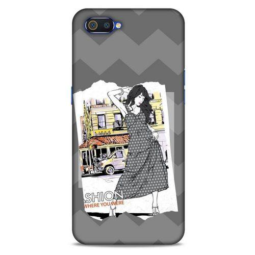 Sokak Modası 19 Oppo Realme C2 Kılıf Desenli Silikon