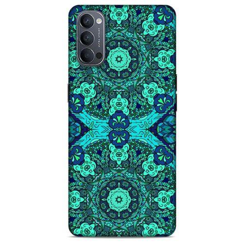 Oppo Reno 4 Uyumlu Kılıf Mavi Delisi (33) Hybrid Kılıf Cami