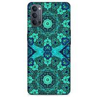 Oppo Reno 4 Uyumlu Kılıf Mavi Delisi (33) Hybrid Kılıf Cami
