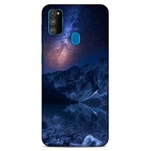 Lopard Samsung Galaxy M30s Uyumlu Kılıf Gece'S (18) Telefon Kılıfları Lacivert