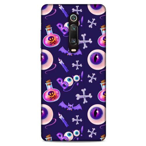 Xiaomi Redmi K20 Uyumlu Kılıf Mor Delisi (21) Koruyucu Kapak Göz