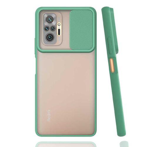 Lopard Xiaomi Redmi Note 10 Pro Uyumlu Kılıf Kamera Lens Korumalı Lensi Kapak