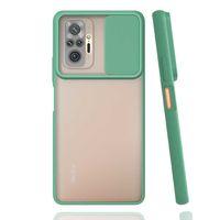 Lopard Xiaomi Redmi Note 10 Pro Uyumlu Kılıf Kamera Lens Korumalı Lensi Kapak