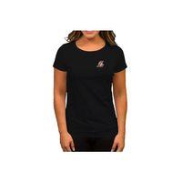 Los Angeles Lakers Logo Siyah Kadın Tişört