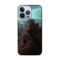 Apple iPhone 13 Pro Uyumlu Kılıf BMovie (26) Tpu Silikon Kılıf Godzilla