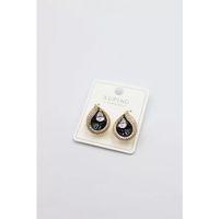 Taşlı Küpe - Altın