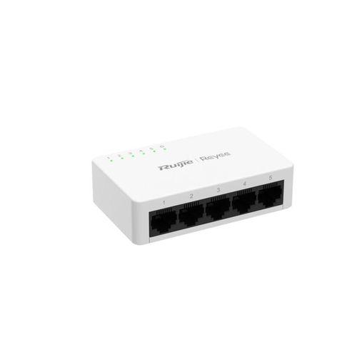 RUIJIE REYEE RG-ES05G-L 5 PORT GIGABIT TAK CALISTIR PLASTIK KASA SWITCH