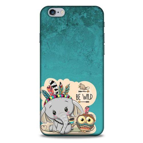 Animax Kızılderili Fil Baykuş Apple Iphone 6S Plus Kılıf Desenli Silikon