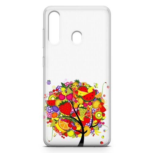 Samsung Galaxy A60 Kılıf Meyve Bahçeleri Arka Kapak Koruma Desenli Full Koruyucu