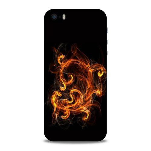 Lopard Apple iPhone SE Uyumlu Kılıf FireX (25) Antişok Kapak Ateş Kırmızı