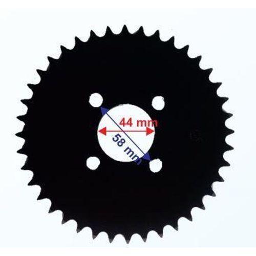 ATV ARKA DİŞLİ 428-40T İÇ 44 mm 4 DELİKLİ IND VULCAN KUBA200
