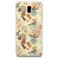 Samsung Galaxy J6 Plus Kılıf Cennet Papağanı Arka Kapak Koruma Desenli Full Koruyucu
