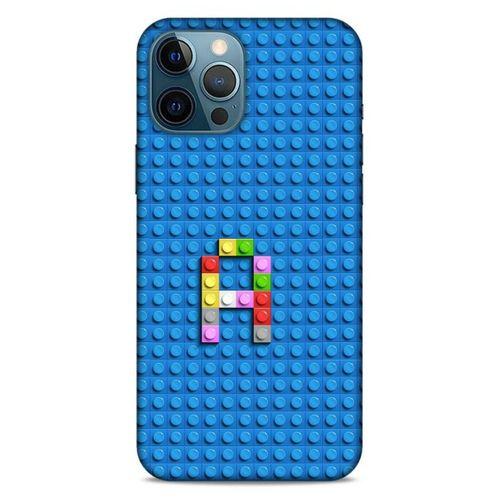 Lopard Apple iPhone 12 Pro Max Uyumlu Kılıf BloX (11) Tam Koruma A Harfi