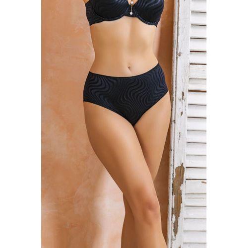 Yüksek Bel Slip Külot Siyah