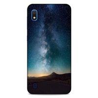 Lopard Samsung Galaxy A10 Uyumlu Kılıf Gece'S (22) Tam Koruma Kılıfı Yeşil Beyaz