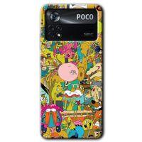 Poco x4 Pro Kılıf HD Desen Baskılı Arka Kapak - Süper Çizgi Kahramanlar 2