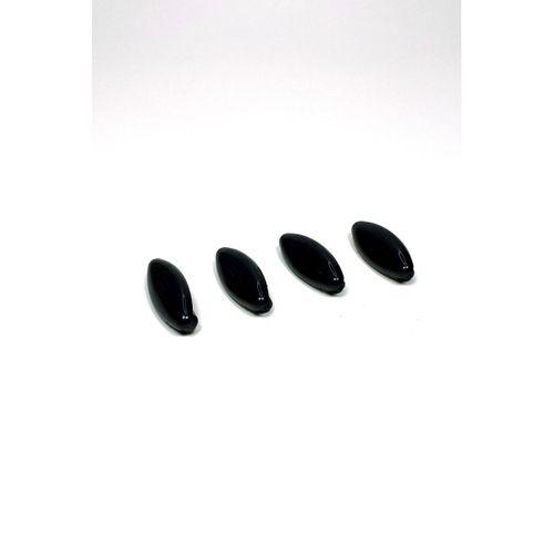 4 Adet Plastik Çengelli Eşarp Ve Şal İğnesi Siyah 4 cm