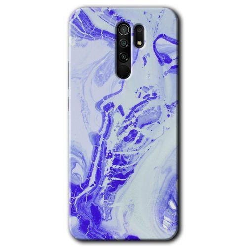 Redmi 9 Kılıf HD Desen Baskılı Arka Kapak - Cranny Liquid Wall