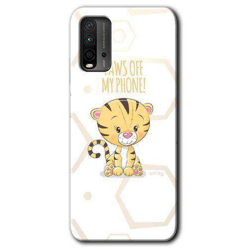 Poco M3 Kılıf HD Desen Baskılı Arka Kapak - Sevimli Kedi 1 + Kırılmaz Cam