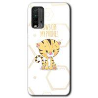 Poco M3 Kılıf HD Desen Baskılı Arka Kapak - Sevimli Kedi 1 + Kırılmaz Cam