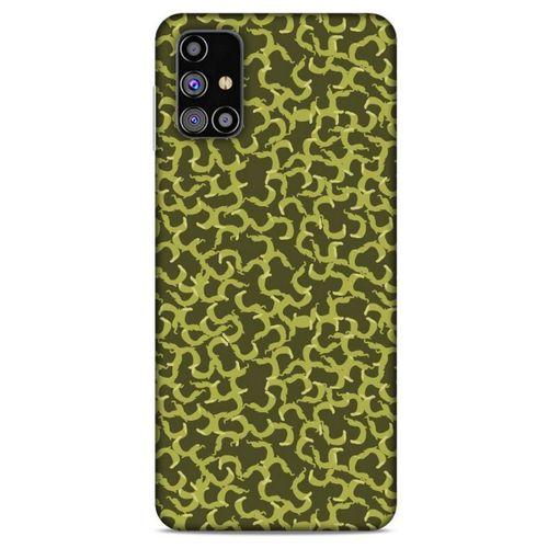 Kamuflaj 93 Samsung Galaxy M31s Kılıf Silikon Kapak