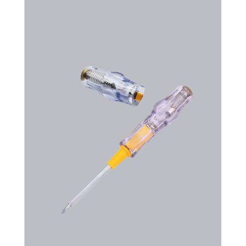 Elektrik Test Kalemi Neon Işıklı Nikel Kaplama 110-220v Dirençli