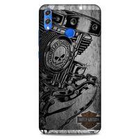 Huawei Honor 8x Uyumlu Kılıf Motorsiklet (41) Tank Kılıf Harley