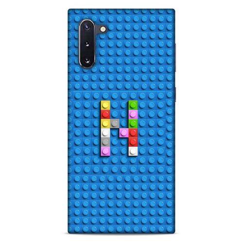 Lopard Samsung Galaxy Note 10 Uyumlu Kılıf BloX (25) Antişok Kapak N Harfi