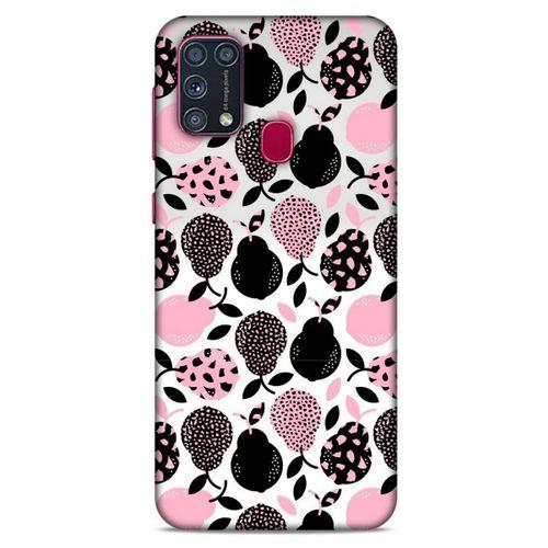 Frutix Armut 03 Samsung Galaxy M31 Kılıf Desenli Silikon