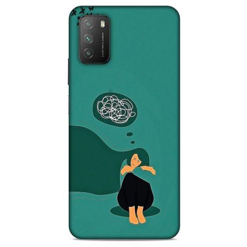 Lopard Xiaomi Poco M3 Uyumlu Kılıf Depresyon (11) Tam Koruma