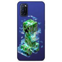 Lopard Oppo A92 Uyumlu Kılıf PiXel (37) Silicone Cover Creeper MC