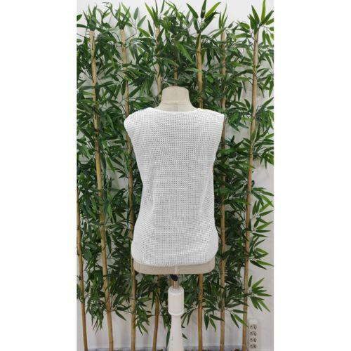 Kadın Askılı V Yakalı çok Renkli Triko Bluz