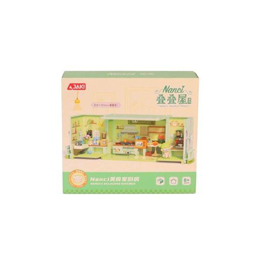 HK135 JAKİ GURME MUTFAK MODEL 263 PARÇA BLOCK OYUNCAK