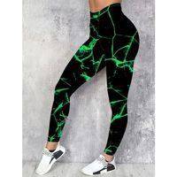 Kadın Yüksek Bel Renk Detaylı Dalgıç Tayt