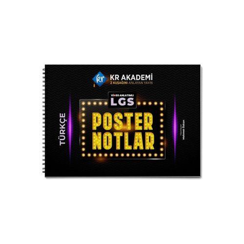 LGS Türkçe Poster Notları KR Akademi