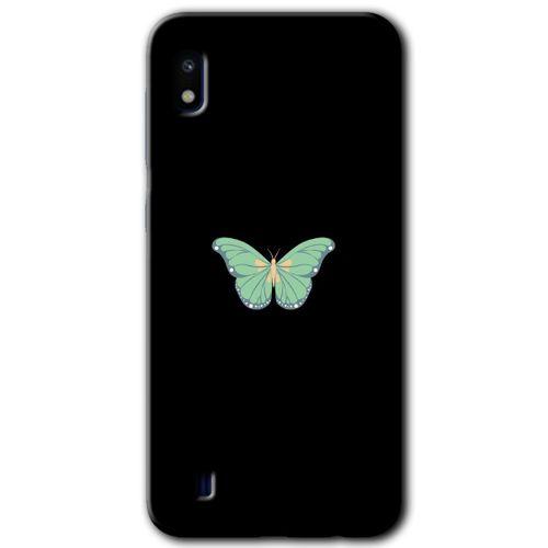 Samsung Galaxy A10 Kılıf HD Desen Baskılı Arka Kapak - Butterfly Tree