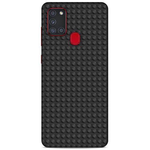 Lopard Samsung Galaxy A21s Uyumlu Kılıf BloX (8) Baskılı Kılıf Siyah