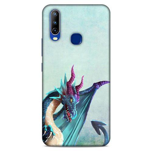 General Mobile GM 10 Kılıf Dragons (19) Kılıfları Mavi Ejderha