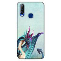 General Mobile GM 10 Kılıf Dragons (19) Kılıfları Mavi Ejderha