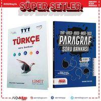 Limit TYT Türkçe ve Ankara Kitap Merkezi Paragraf Soru Bankası Seti 2 Kitap