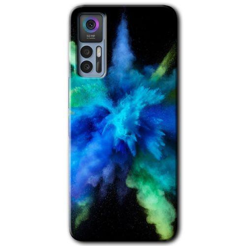 TCL 30 Plus Kılıf HD Desen Baskılı Arka Kapak - Karışım 1