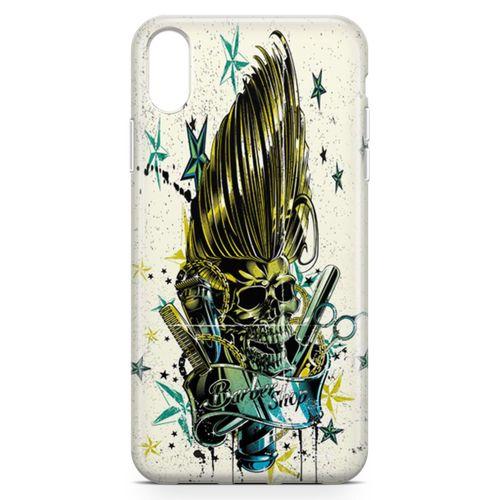 Apple iPhone XR Kılıf Barber Shop Arka Kapak Koruma Desenli Full Koruyucu