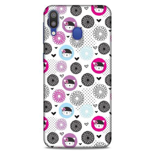 Lopard Samsung Galaxy M20 Uyumlu Kılıf Kediler (1) Kılıfı Mavi Pembe