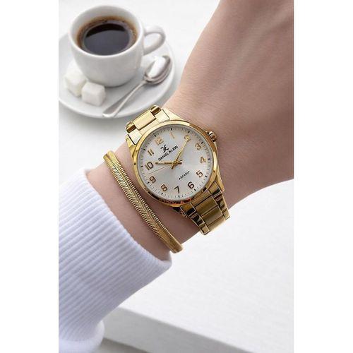 Daniel Klein 2 Yıl Garantili Çelik Kordon 30 Mt Suya Dayanıklı Kadın Kol Saati NSDKE.1.10178.9