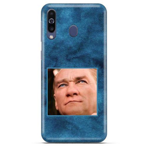 Alcatel 1S Kılıf Atatürk (26) Tpu Silikon Kılıf Mavi Gök