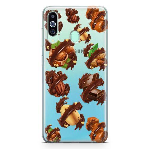 Samsung Galaxy A60 Kılıf Nutella Park Arka Kapak Koruma Desenli Full Koruyucu