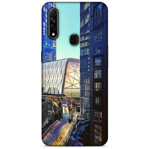 Oppo A31 Kılıf Dünya Mimarisi (45) Liquid Air Kılıf The Shed – Newyork