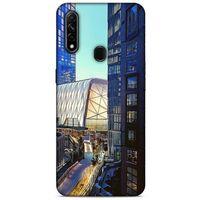 Oppo A31 Kılıf Dünya Mimarisi (45) Liquid Air Kılıf The Shed – Newyork