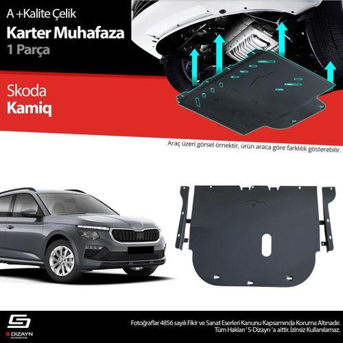 S-Dizayn Skoda Kamiq Çelik Karter Muhafaza Koruma 2019 Üzeri A+ Kalite